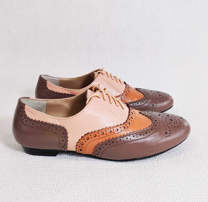 Buty skórzane garniturowe damskie ROBERT CLERGERIE 37 24,4 cm BD0100