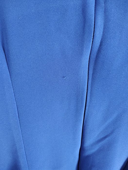 Sukienka elegancka chabrowa