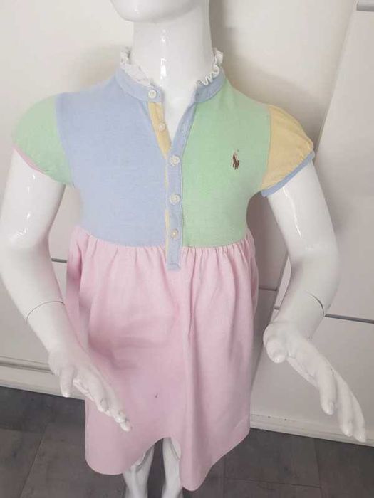 Ralph Lauren-śliczna sukienka polo 6 lat