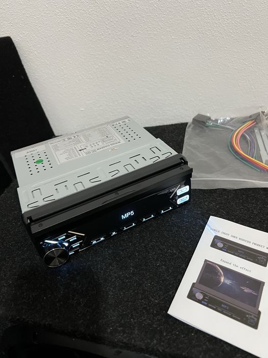 Auto radio Multimedia 1Din Tela 7” NOVO