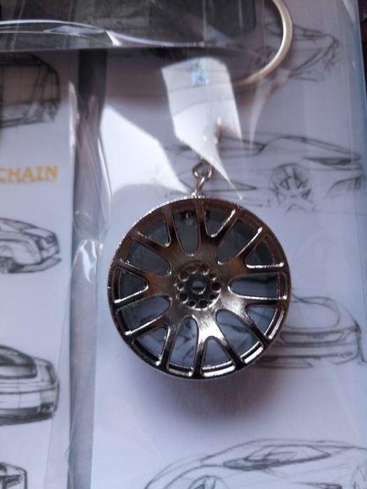 Porta Chaves Jante Silver Gold Black Auto Disco travao