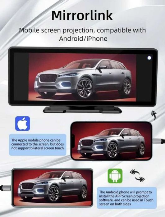 Radio samochodowe stacja Multimedialna 10.26cala Car Play Android Auto