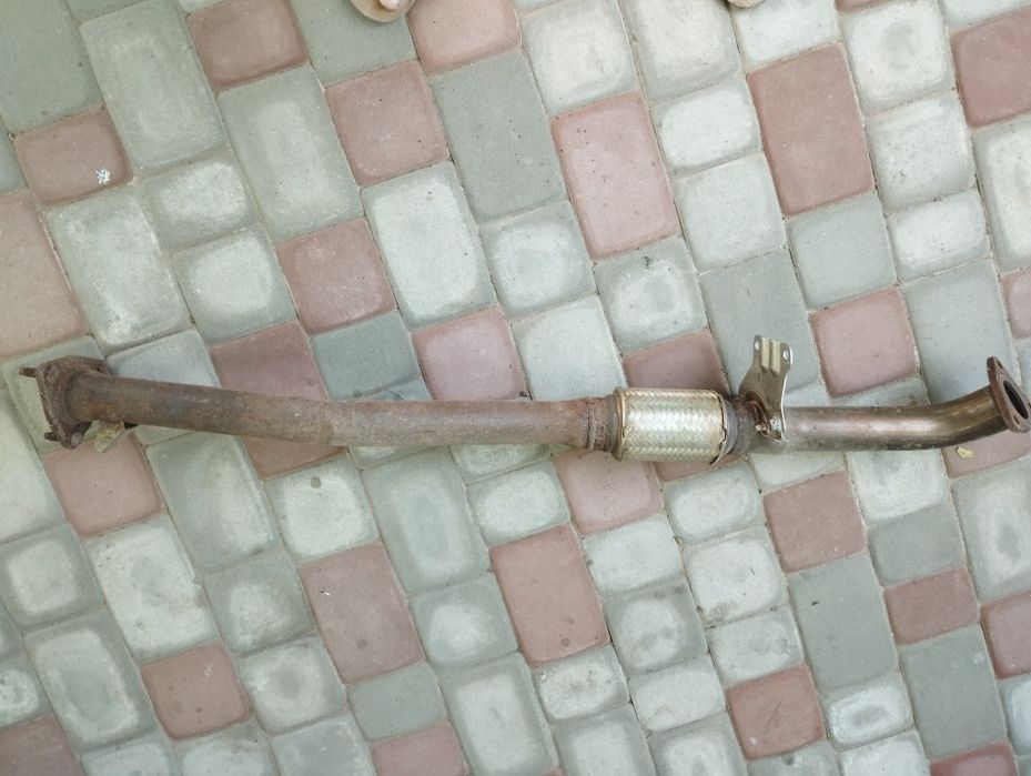 Выпускная труба с гофрой Хонда Аккорд 2007 г. 2.4 бензин