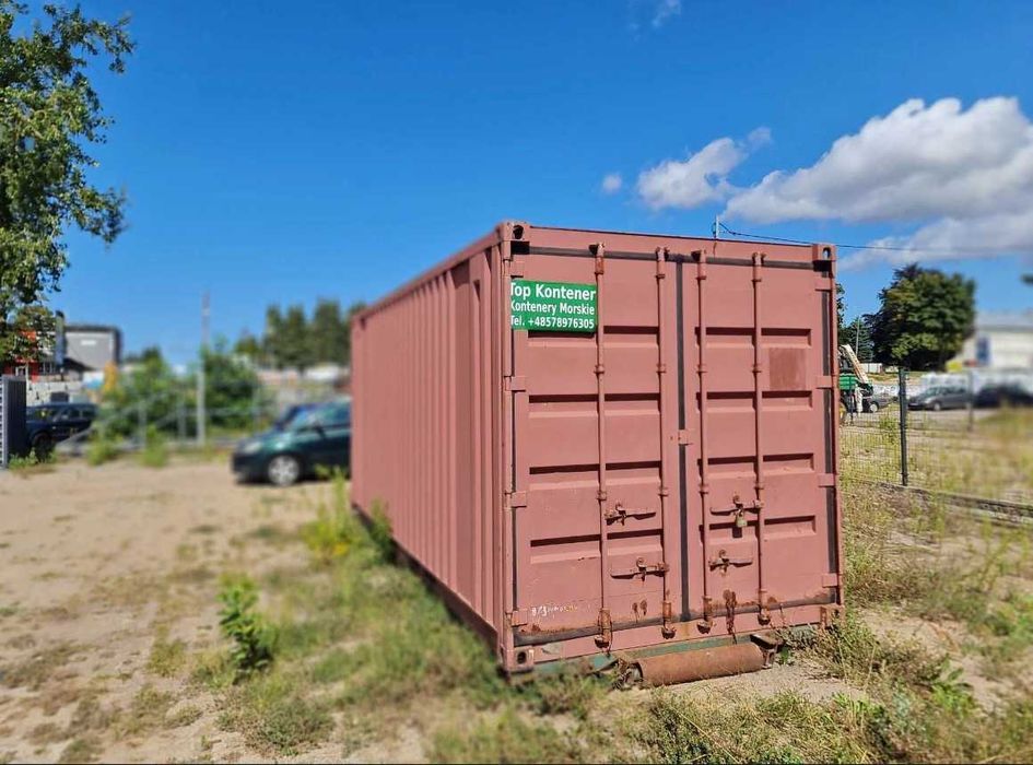 Kontener Morski 20DV – 6m Gotowy do Użytkowania