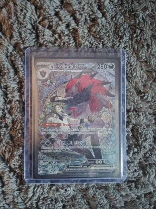 Karta Pokémon    N's Zoroak EX 286/217