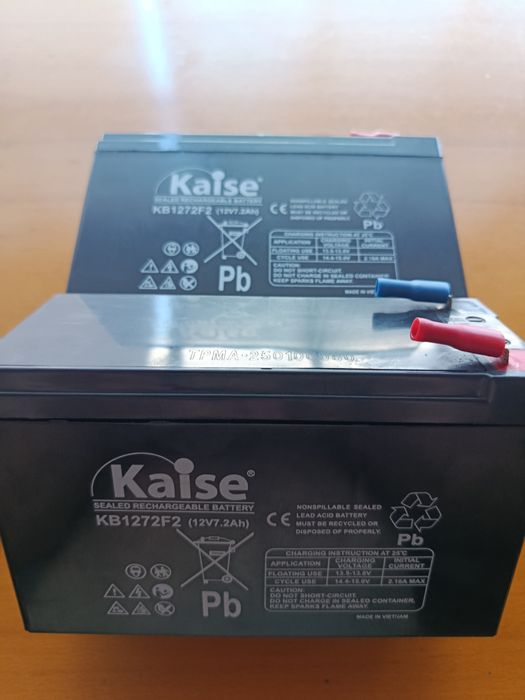 Bateria 12v 7.2Ah