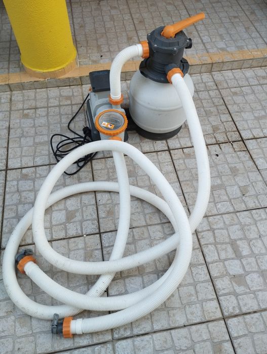 Motor/filtro areia para piscina, com garantia