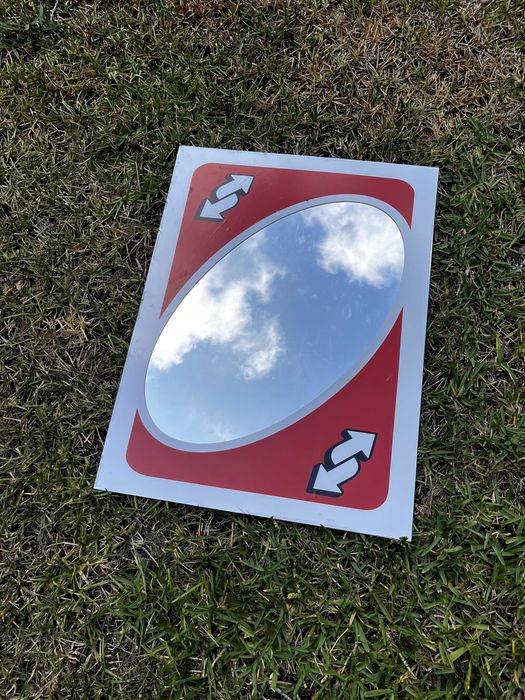 UNO Reverse Card Espelho