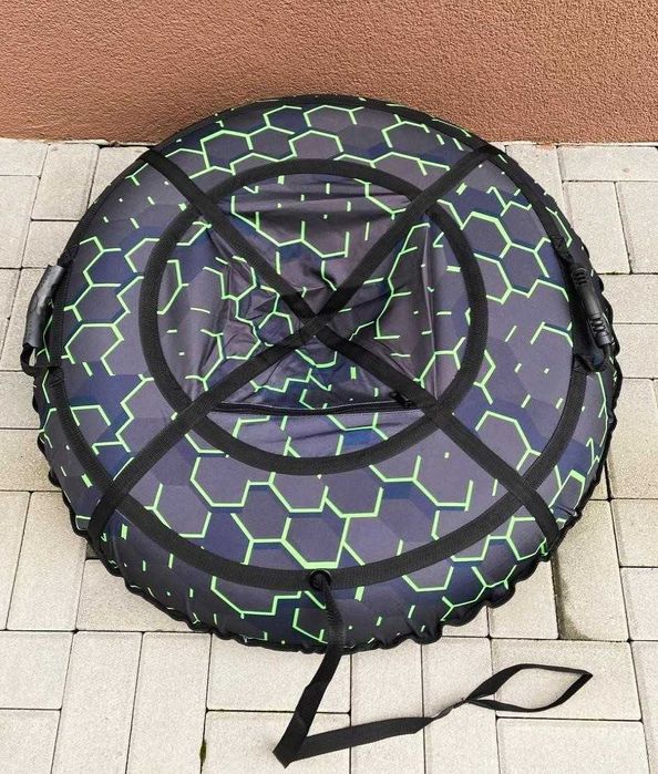 +Тюбінг плюшка ватрушка таблетка тюбинг санки міцний надувний зимовий