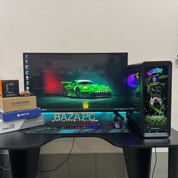 Компютер Новый Ryzen 5 5500, 16GB DDR4, GTX 1660 Ti 6GB, SSD 480GB