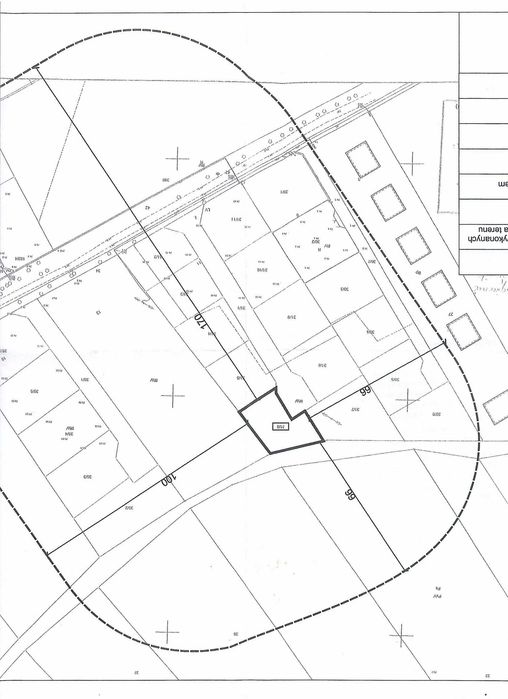 Działka z warunkami zabudowy jednorodzinnej, Czmoń k. Kórnika, pow. 502 m2, cena 120 tyś. zł