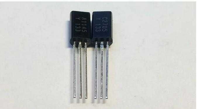 Транзистори 2SA1145 2SC2705.