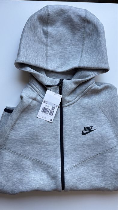 Nowa Nike Tech Fleece rozm XS Dark Grey Heather/Black drill drillstyle