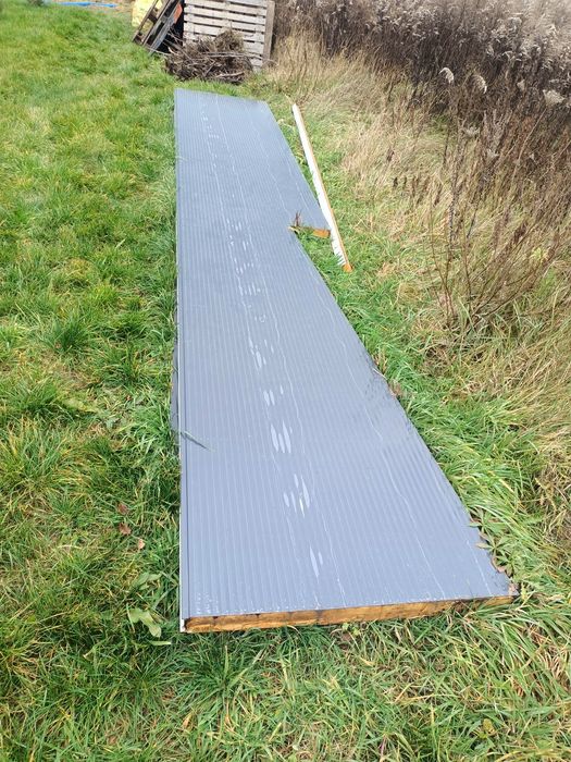 Płyta warstwowa 80mm z panką pir