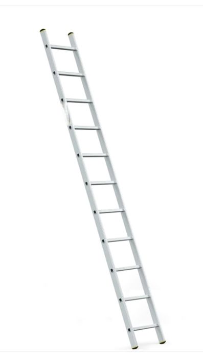 Drabina aluminiowa przystawna 11 stopni domowa