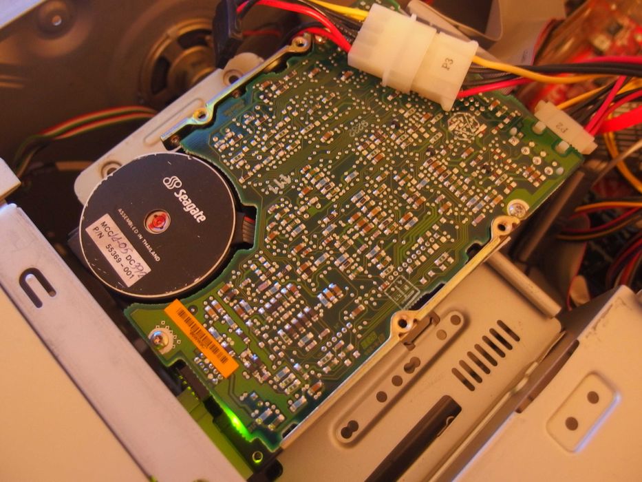 retro PC 1993 42MB Dysk twardy SEAGATE ST35IA/X ATA/IDE 3.5"