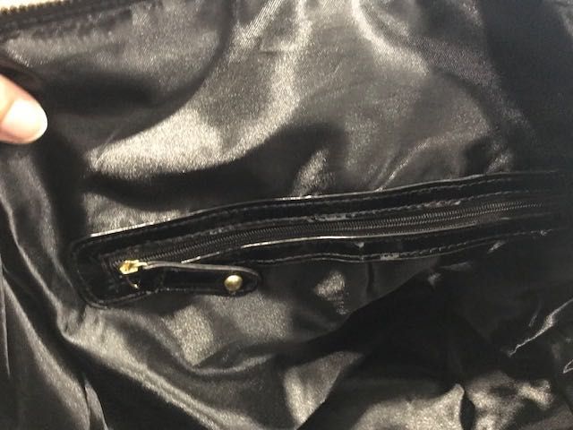 Saco Preto Grande Oriflame NOVO