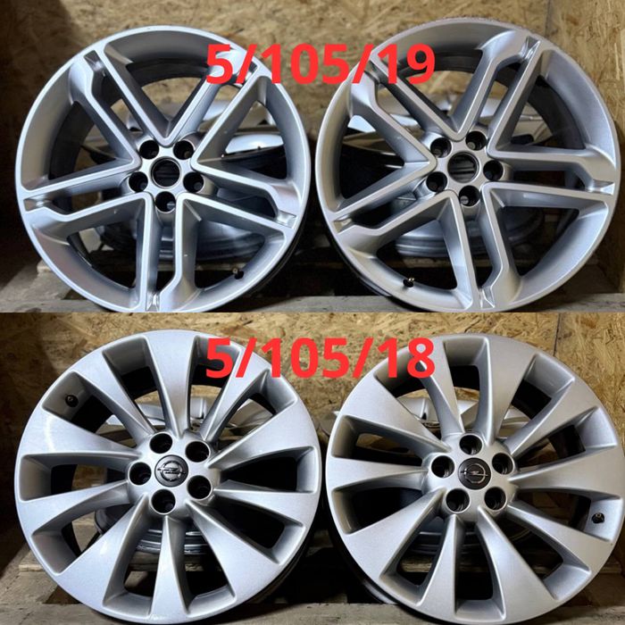диски  R18 R19 5/105 склад Chevrolet Buick Opel легкосплавні титанові
