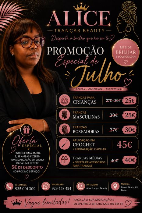 Tranças diversas