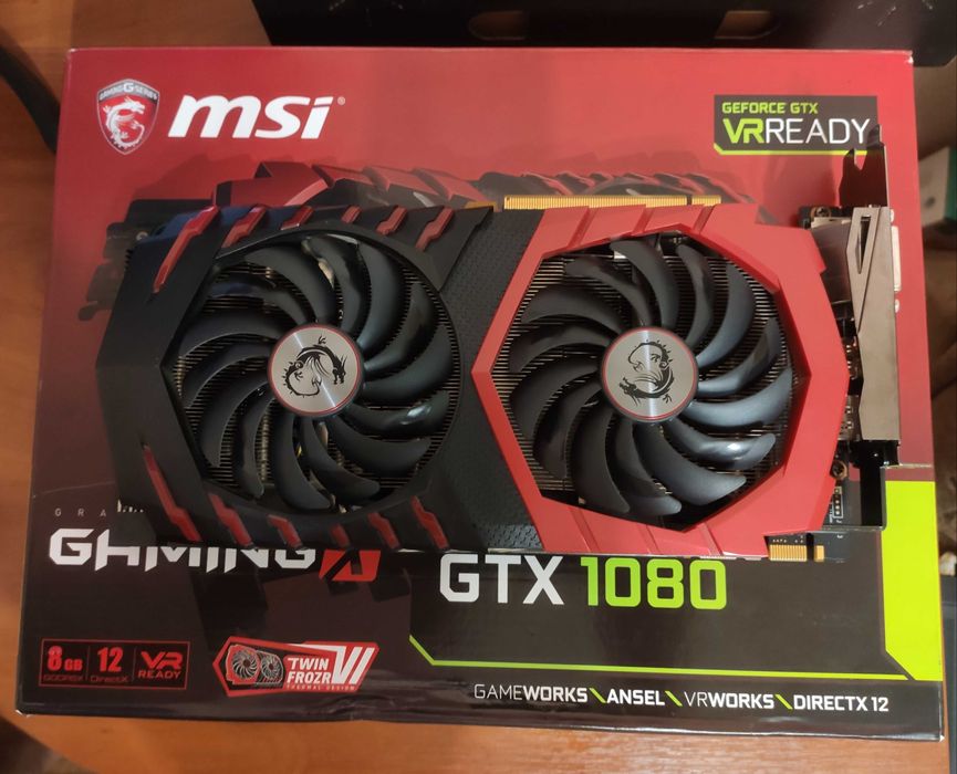Відеокарта MSI GTX 1080 Gaming X 8GB