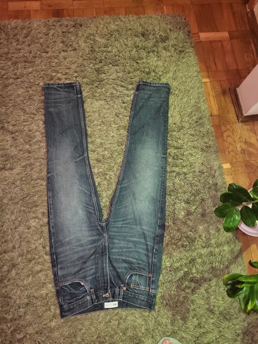 Zara straight fit прямі джинси