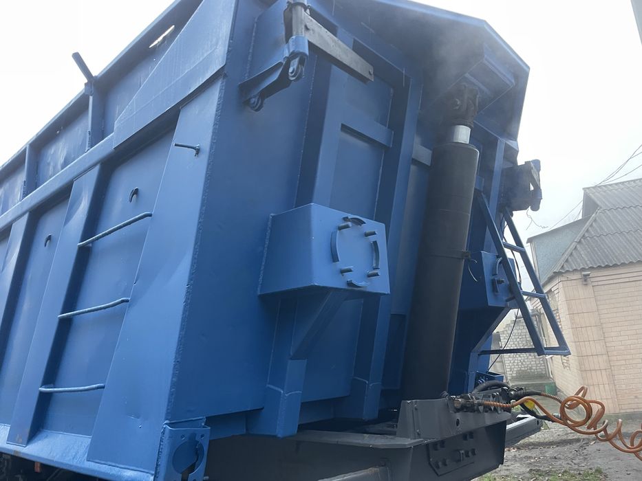 Напівпричіп самоскид маз рисорний