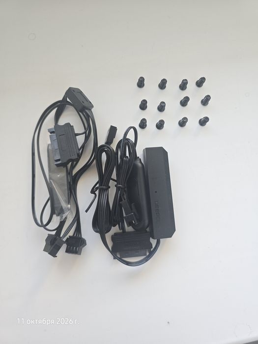 Комплект вентиляторів DeepCool RF120 RGB 120 мм — 3 шт.