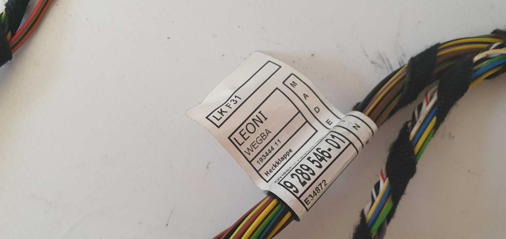 Instalacja klapy bagażnika BMW F31 kamera elektrycznie otwierana OE