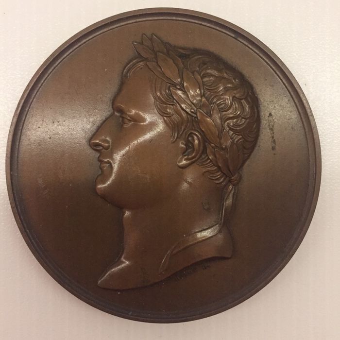 Medalion z brązu Napoleon Bonaparte