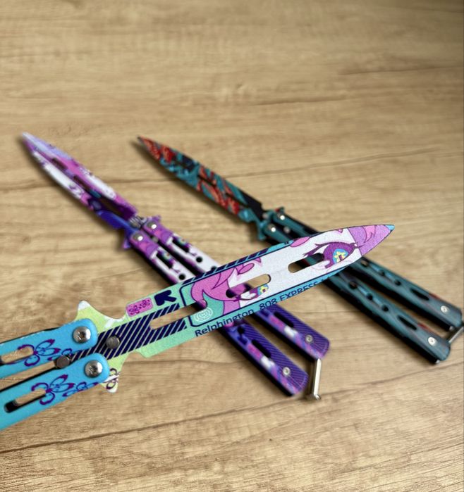 Тренувальний ніж-метелик балисонг  Elf