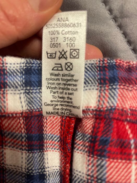 George тепла фланелева подарункова піжама для хлопчика 6-7 років