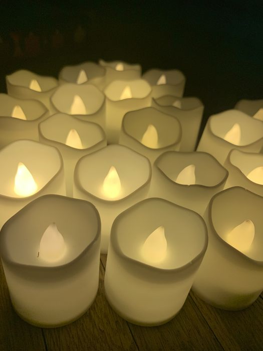 23 лед свічки на батарейках