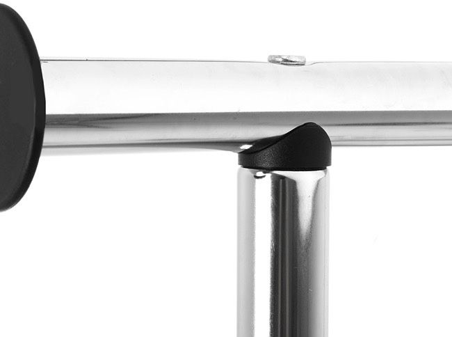 Стойка для одежды (хром) 1210x510x1780mm