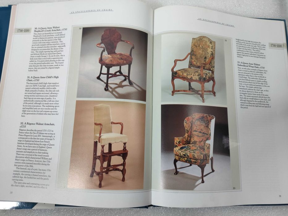 Livro An Encyclopedia of Chairs - Simon Yates - Cadeiras