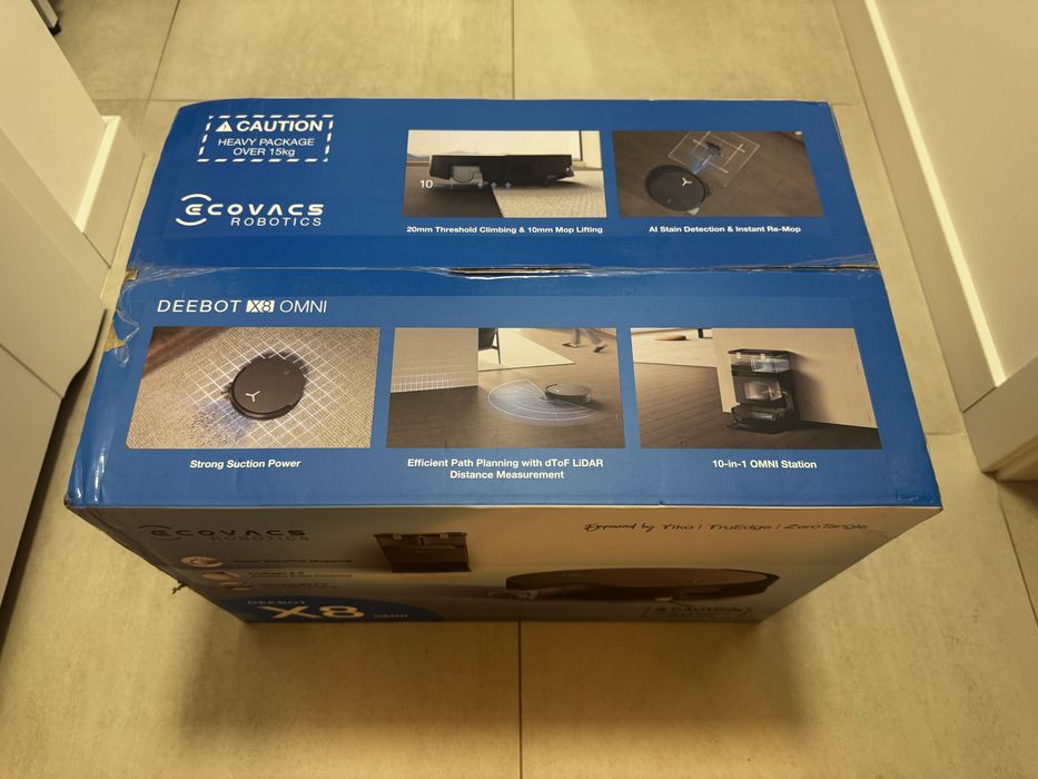 Робот пилосос Ecovacs Deebot X8 Omni