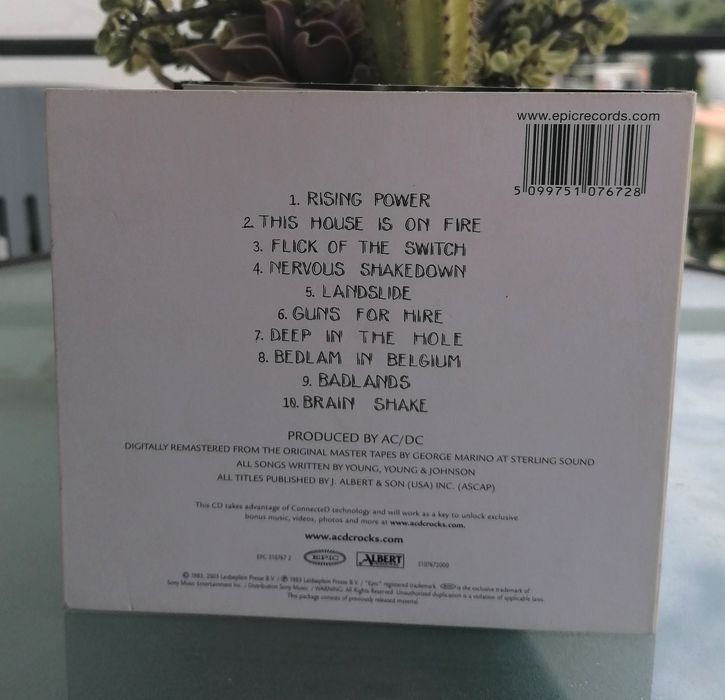 AC.DC - Flick Of The Switch (CD)