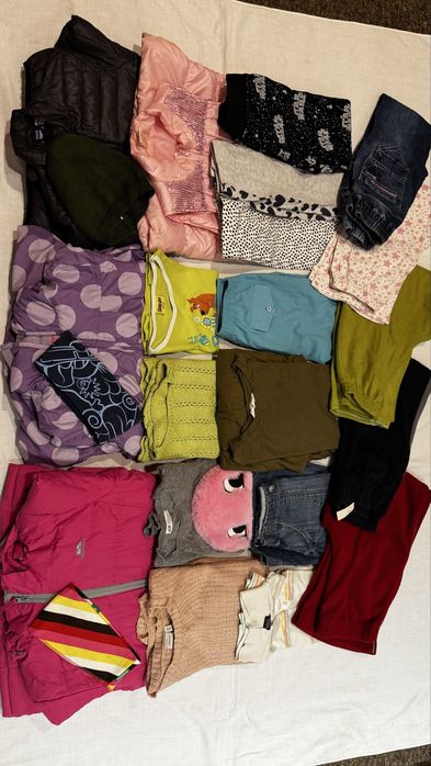 Dziewczęca paka ubrań rozmiar 134-140