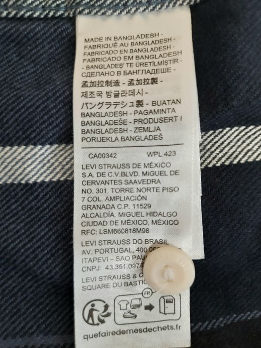 Рубашка-худі LEVIS original XL. Нова.