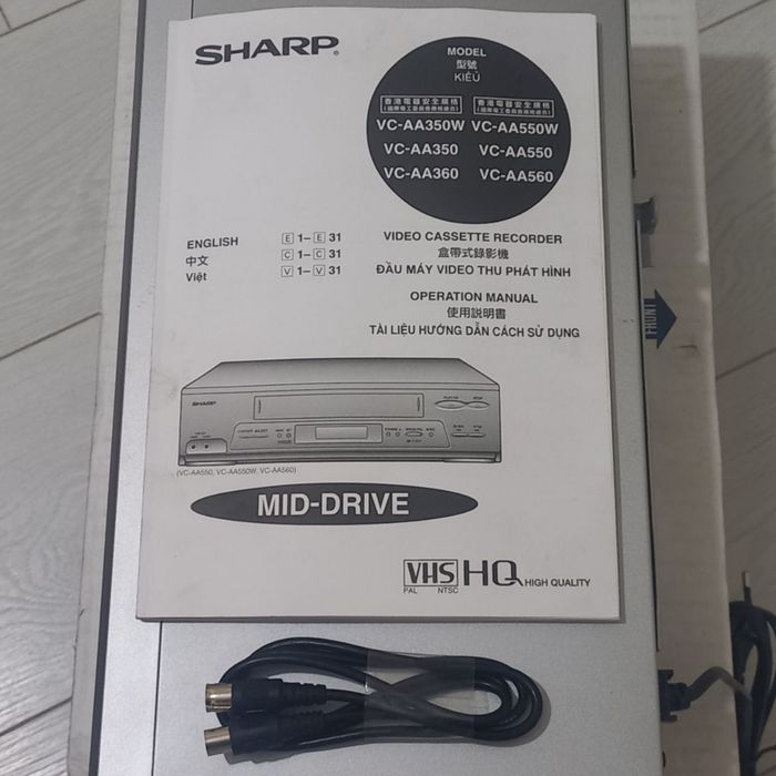 SHARP VC-AA350 відеомагнітофон касетний