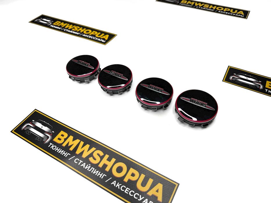 Рухомі ковпачки MINI John Cooper ступиц F54/55/56/60/65/01/05 JCW диск