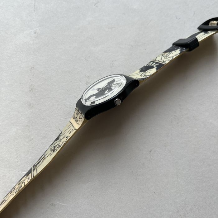Swatch edicao especial Happy Birthday Tintin 75 anos
