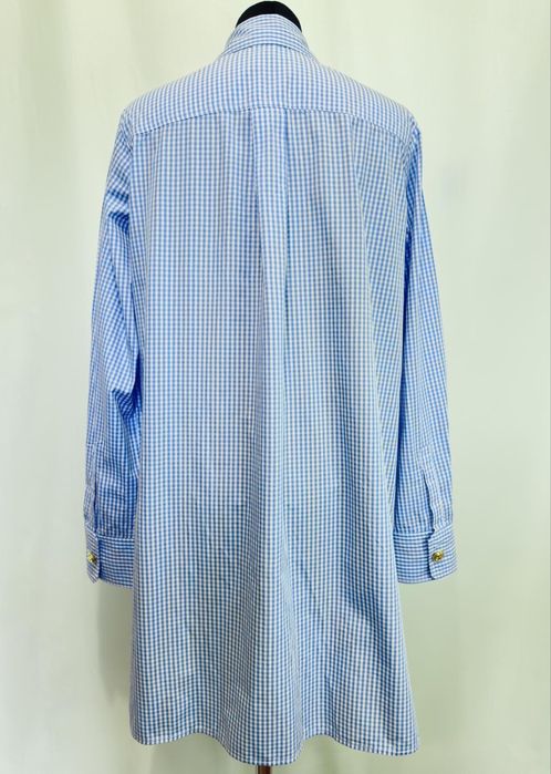 Elisabetta Franchi (Італія) Сукня-сорочка в клітинку гінгем, розмір 40 (XS/S)