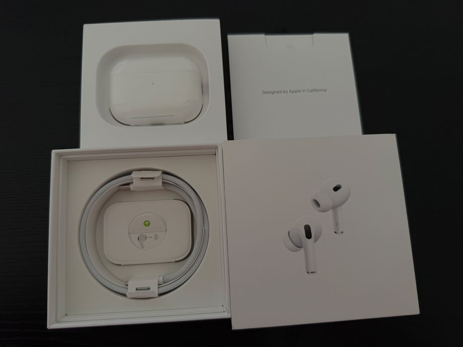 AirPods Pro (2ª geração) – Usados, em ótimo estado, com caixa