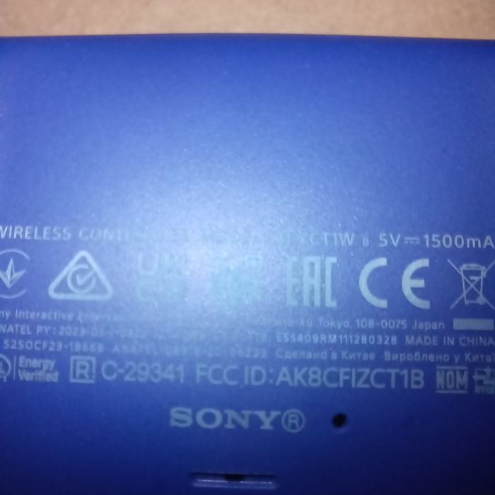 Бездротовий геймпад Sony PlayStation Dualsense Cobalt Blue для PS5