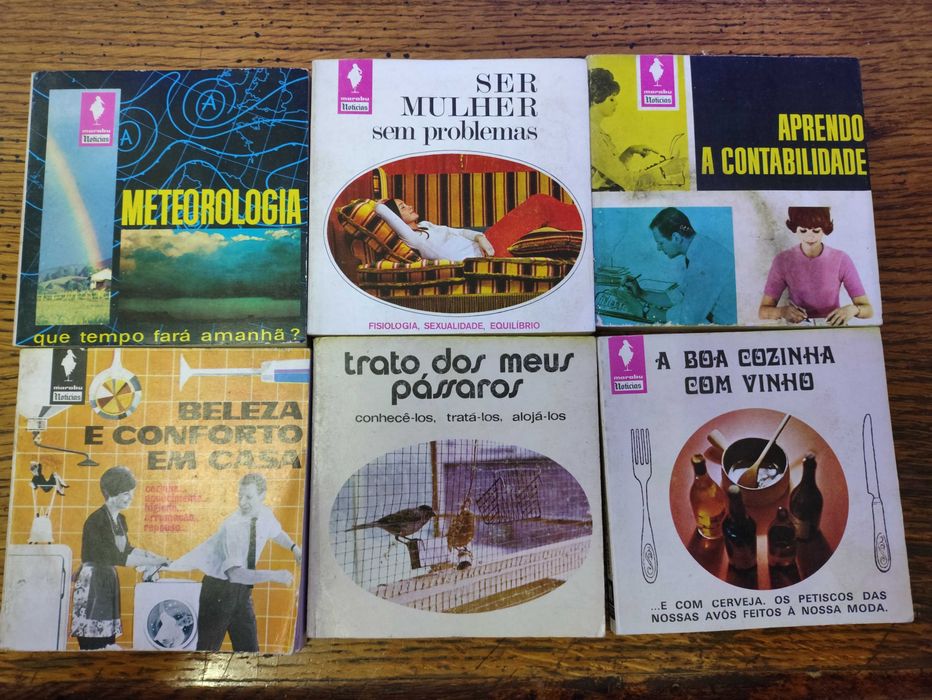 Livros de bolso coleçao Marabu Notícias Varios