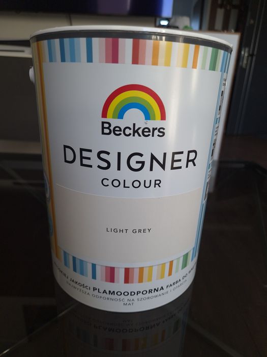 Farba beckers light grey 5 l