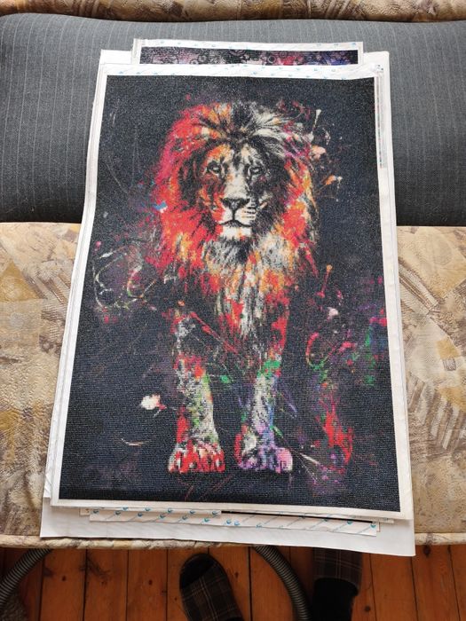 Продам готовые картины алмазная мозаика  без подрамника