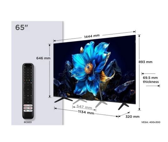 Телевізор TCL 65P7K