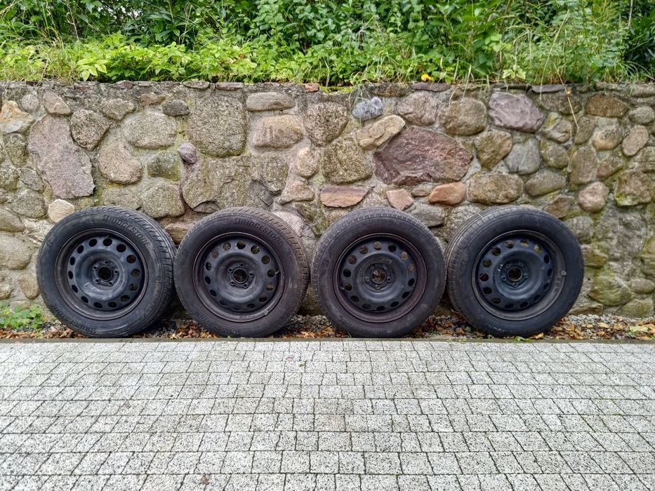 Koła felgi stalowe Berlingo 3 opony Bridgestone turanza driveguard 205 60 R16