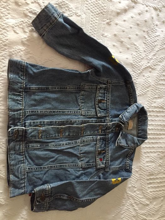 Casaco de ganga Petit Patapon tamanho 3/4 anos